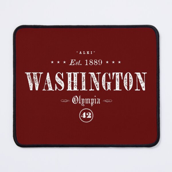 Item preview, Washington, the 42nd State, Est. 1889 designed and sold by ThrillRags!.