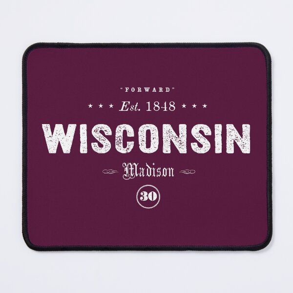 Item preview, Wisconsin, the 30th State, Est. 1848 designed and sold by ThrillRags!.