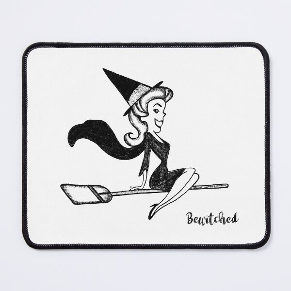Item preview, Vintage Flying Witch · Calligraphy designed and sold by Atropa Parcae.