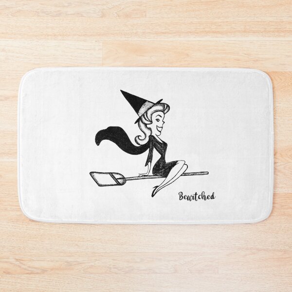 Item preview, Vintage Flying Witch · Calligraphy designed and sold by Atropa Parcae.