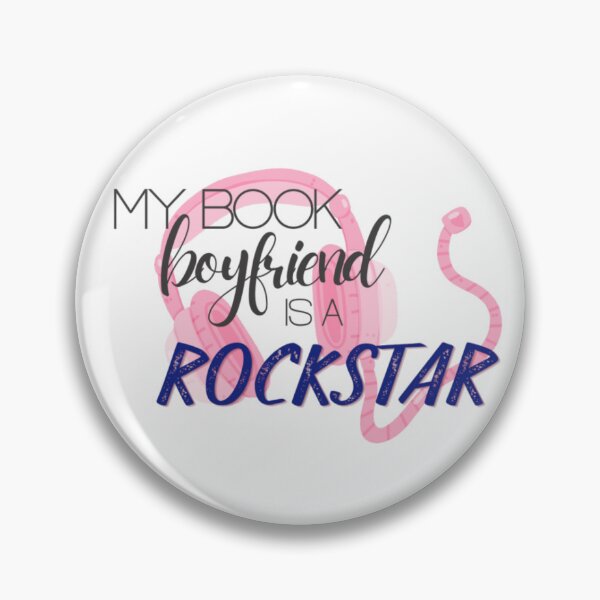 Item preview, My book boyfriend is a rockstar designed and sold by CLSWillman.