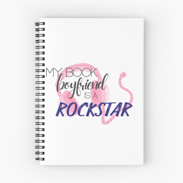 Item preview, My book boyfriend is a rockstar designed and sold by CLSWillman.