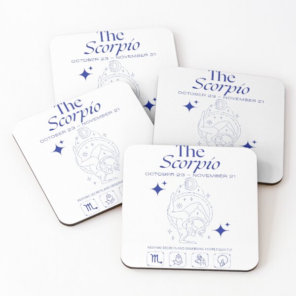 Item preview, Scorpio Zodiac Mystery Astrology Line Art designed and sold by artacalla.