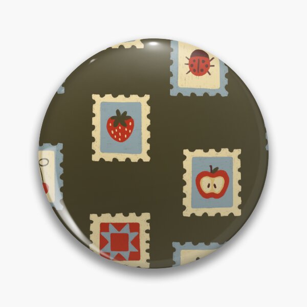 Item preview, stamp pattern designed and sold by KitschByKate.
