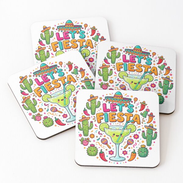 Item preview, Let's Fiesta Cactus Margarita designed and sold by ShopVelona.