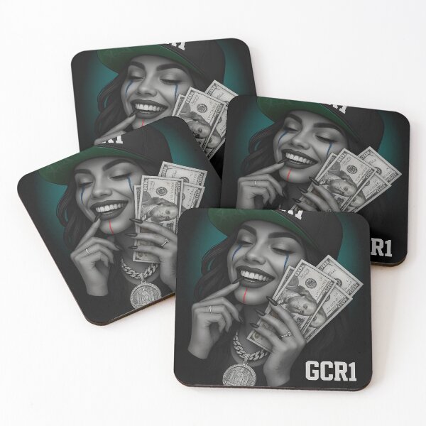 Item preview, Cholita Counting Money – Latina Hustle Street Culture Urban Art Design designed and sold by GCR1.