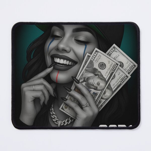 Item preview, Cholita Counting Money – Latina Hustle Street Culture Urban Art Design designed and sold by GCR1.