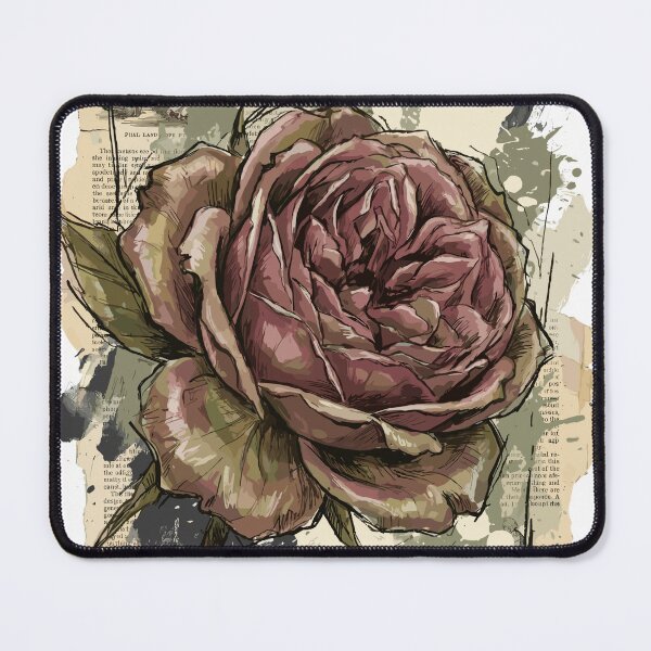 Item preview, Delicate Vintage Style Tea Rose designed and sold by Honu2025.