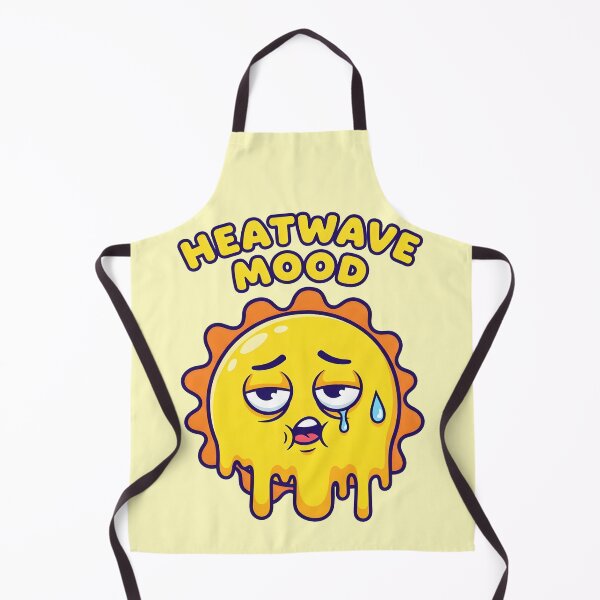 Item preview, Heatwave Mood – Melting Sun Cartoon Summer Design designed and sold by Sea Gem.