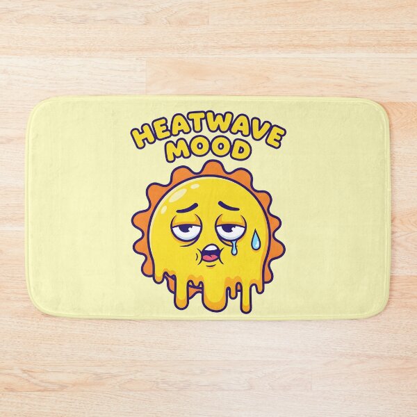 Item preview, Heatwave Mood – Melting Sun Cartoon Summer Design designed and sold by Sea Gem.