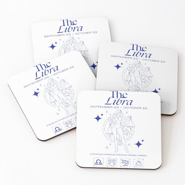 Item preview, Libra Zodiac Balance Astrology Line Art designed and sold by artacalla.