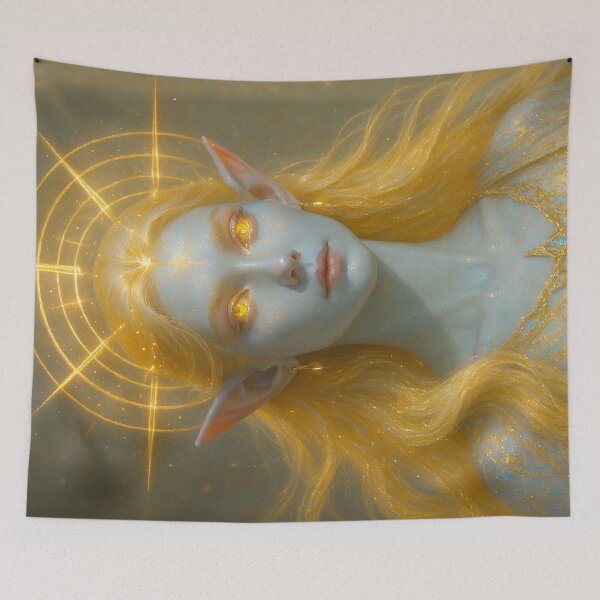 Item preview, Golden Sun Goddess | Jol'Min Celestial Light Being designed and sold by Joammiyon.