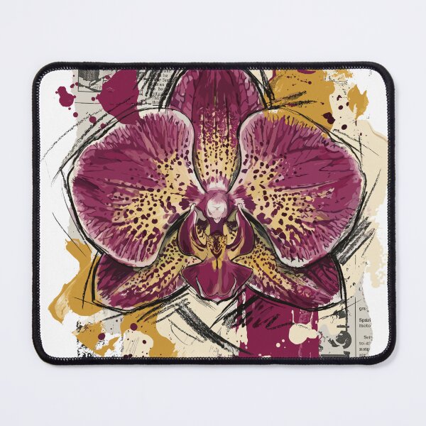 Item preview, Exotic White and Purple Butterfly Orchid designed and sold by Honu2025.