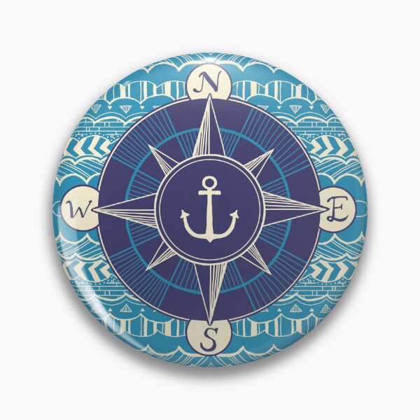 Item preview, Nautical Compass designed and sold by Claire Lordon.