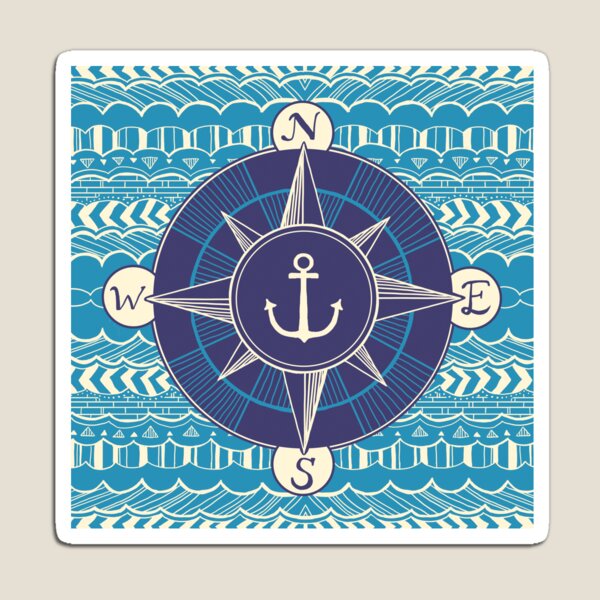 Item preview, Nautical Compass designed and sold by Claire Lordon.
