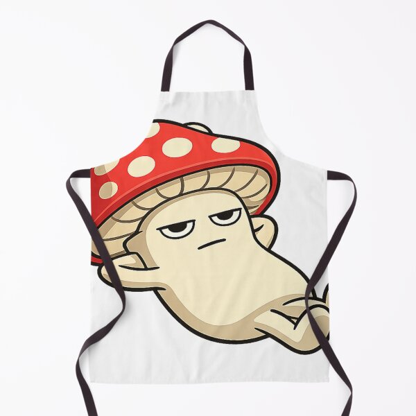 Item preview, Funny Mushroom Sticker | Lazy Cartoon Character designed and sold by Moodzu.
