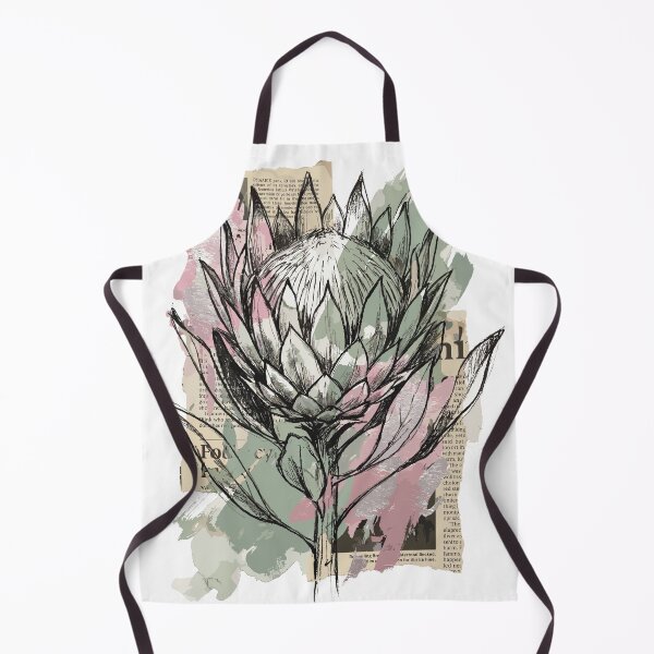 Item preview, Vintage Botanical Illustration of King Protea designed and sold by Honu2025.