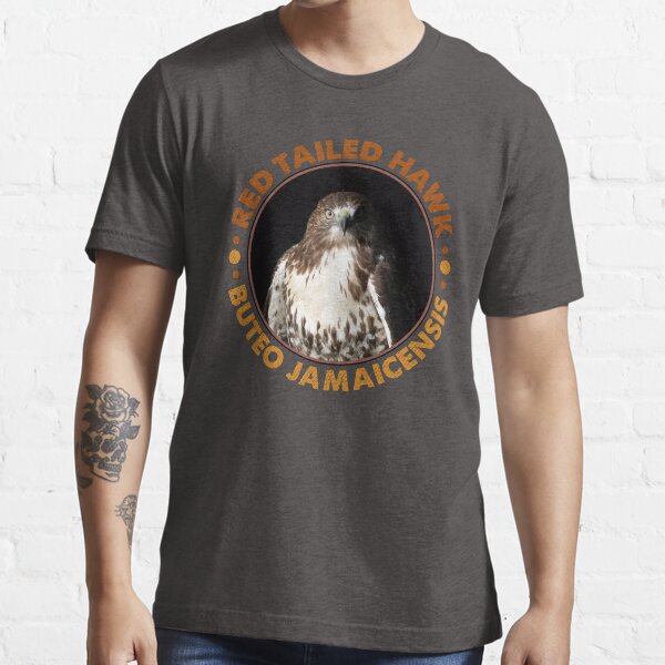 Beautiful Red Tailed Hawk Portrait for Falconers and Bird Watchers Essential T-Shirt