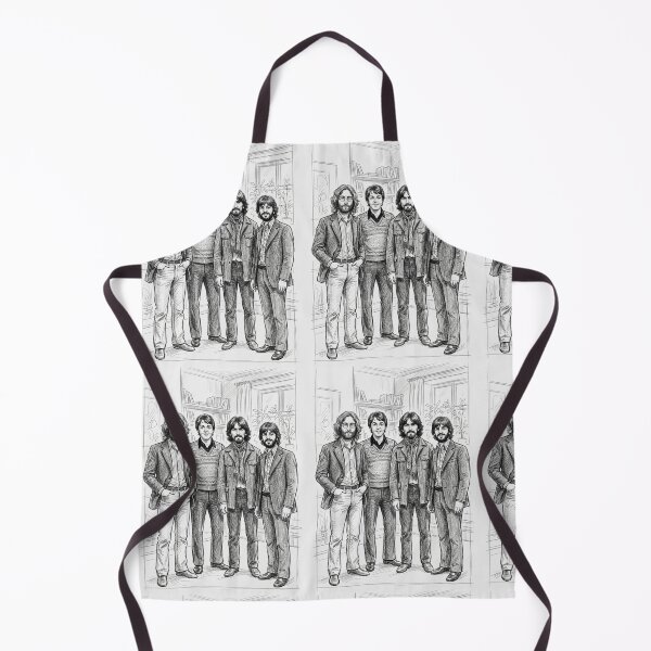 Item preview, The Beatles Sketch Portrait designed and sold by MattBStickers.