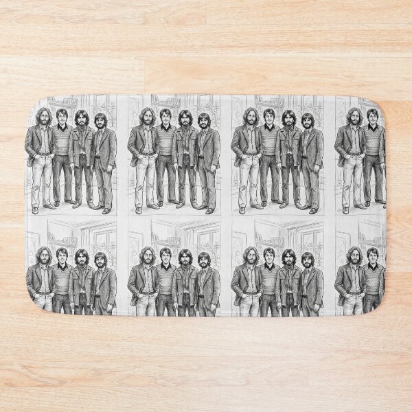 Item preview, The Beatles Sketch Portrait designed and sold by MattBStickers.