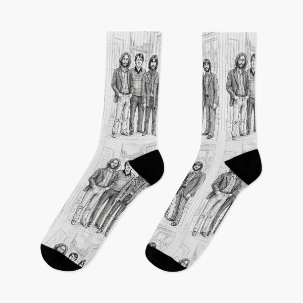 Item preview, The Beatles Sketch Portrait designed and sold by MattBStickers.