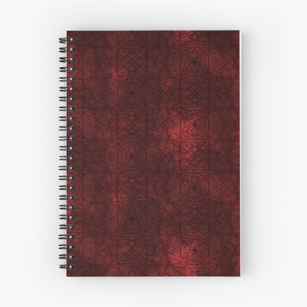 Item preview, Dark Red Web Pattern designed and sold by Thistlegrove.