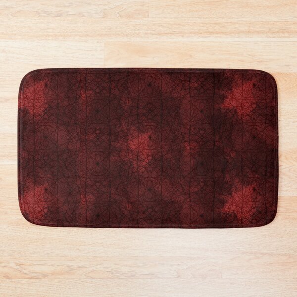 Item preview, Dark Red Web Pattern designed and sold by Thistlegrove.
