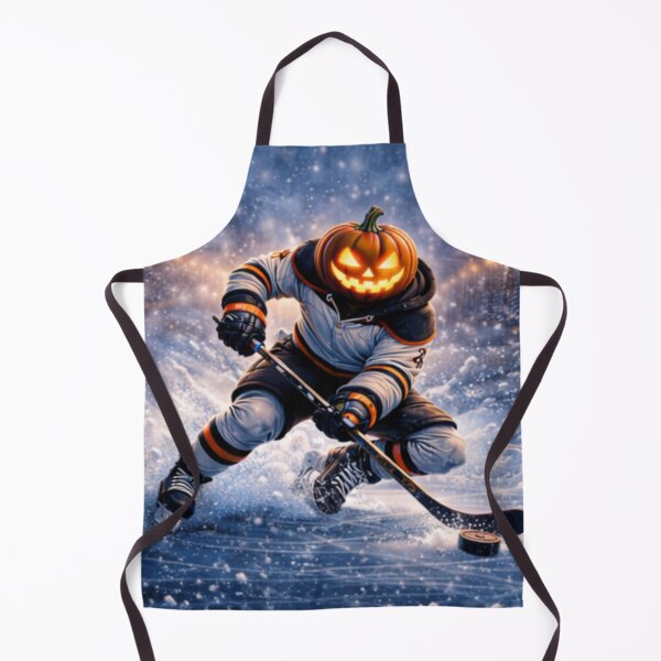 Item preview, Headless Horseman Ice Hockey Breakaway – Gothic Halloween Sports Art designed and sold by TheHorsemanRidesAgain.