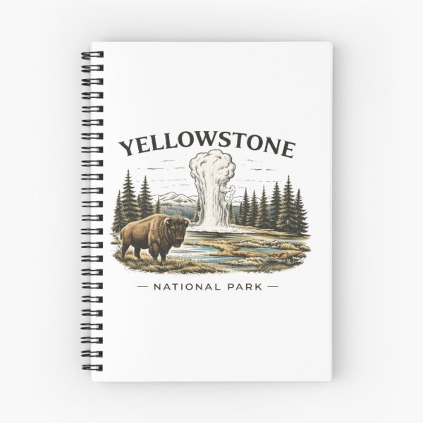 Item preview, Yellowstone National Park TShirt, Sweatshirt, Long-Sleeve, Sticker designed and sold by projectbadass.