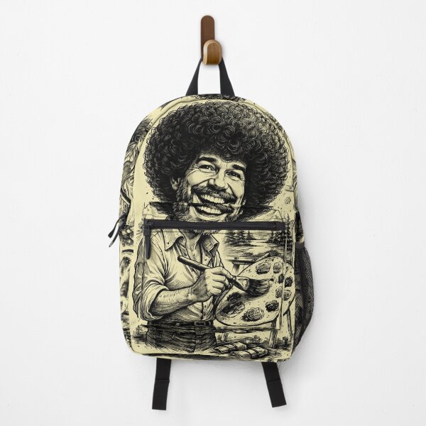 Item preview, Bob Ross Cartoon designed and sold by Javier Narváez Solarte.