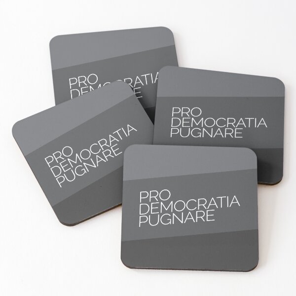 Item preview, Pro Democratia Pugnare designed and sold by Caecus Societas.