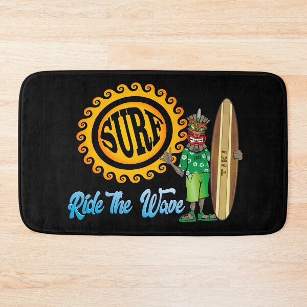 Artikelvorschau, Tiki Surfer Vintage-Surfbrett entworfen und verkauft von studioss76.