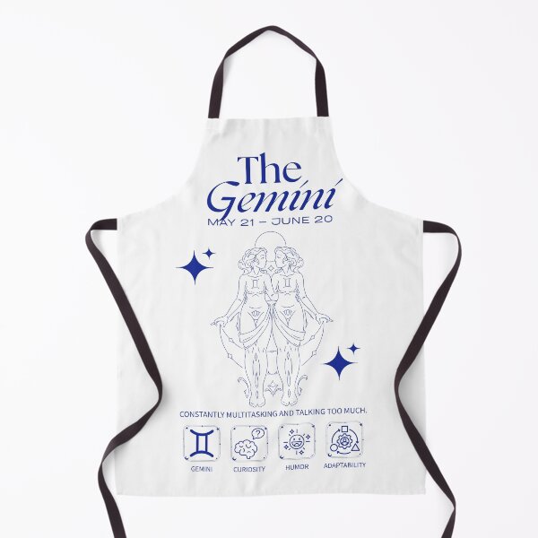 Item preview, Gemini Zodiac Duality Astrology Line Art designed and sold by artacalla.