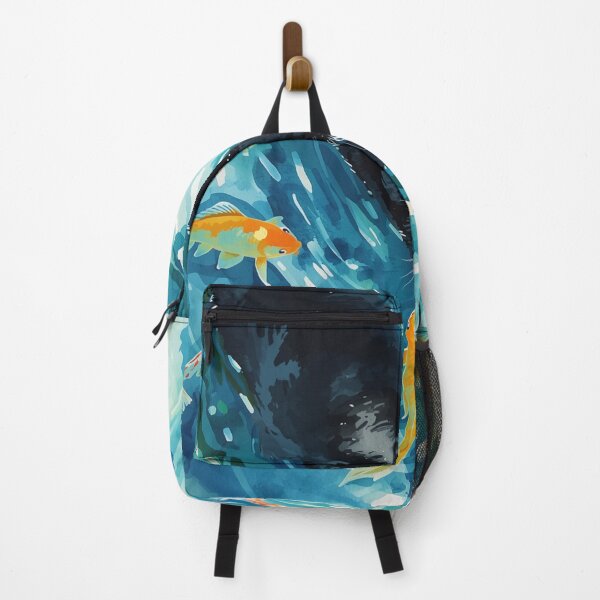 Item preview, Black cat & Goldfishes designed and sold by JosueShop101.