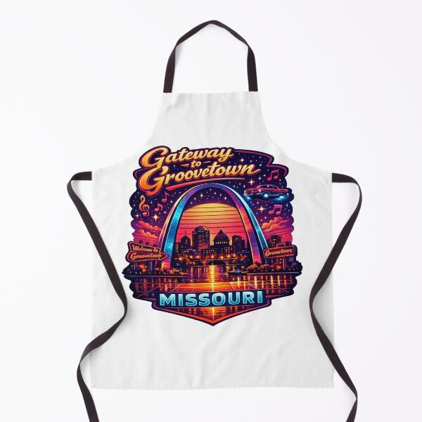 Item preview, Gateway to Groovetown Missouri Retro Neon Poster designed and sold by Dresut.