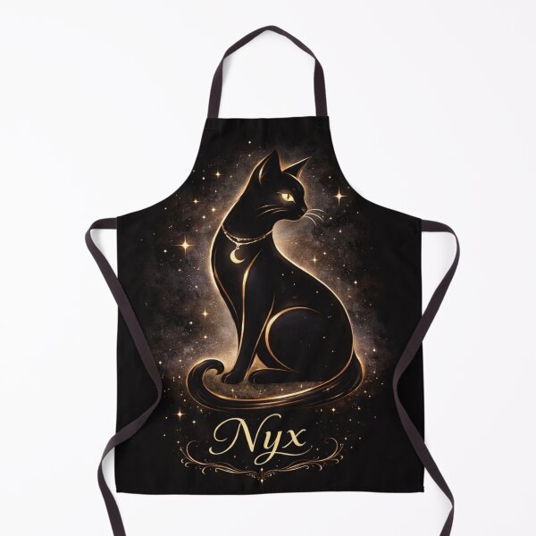 Item preview, Goddess of Night Cat Art designed and sold by PurrfectWhisper.