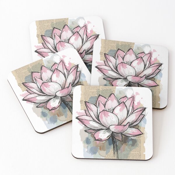 Item preview, Elegant Zen Sacred Lotus Flower designed and sold by Honu2025.