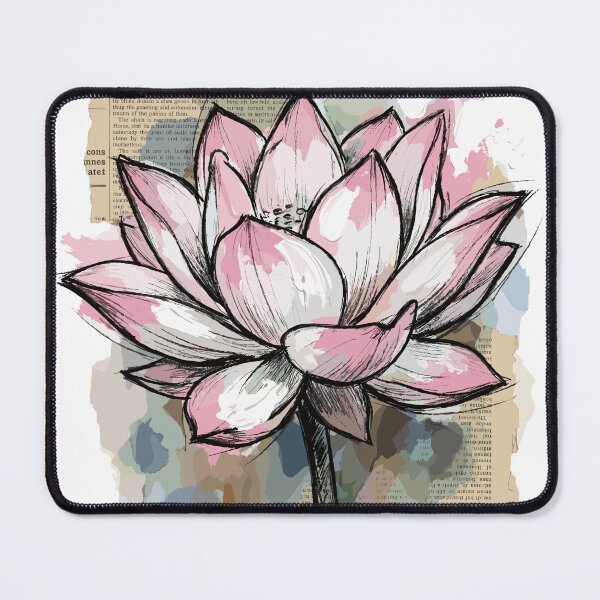 Item preview, Elegant Zen Sacred Lotus Flower designed and sold by Honu2025.