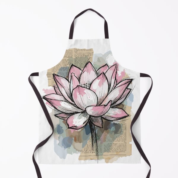 Item preview, Elegant Zen Sacred Lotus Flower designed and sold by Honu2025.
