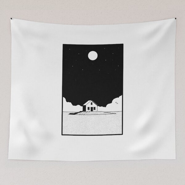Item preview, A House That Listens to the Night designed and sold by Artsilhouette.