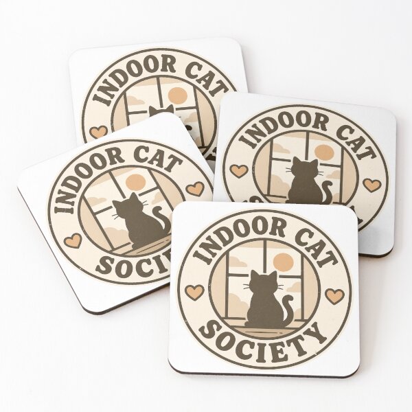 Item preview, Indoor Cat Society – Cozy Window Cat designed and sold by EastEndTownie.