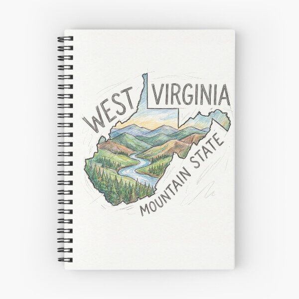 Item preview, West Virginia Mountain State designed and sold by MattBStickers.