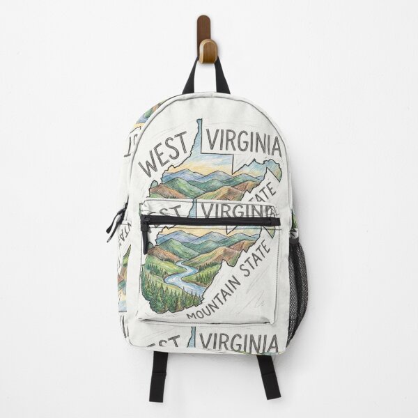 Item preview, West Virginia Mountain State designed and sold by MattBStickers.