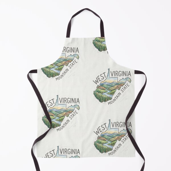 Item preview, West Virginia Mountain State designed and sold by MattBStickers.