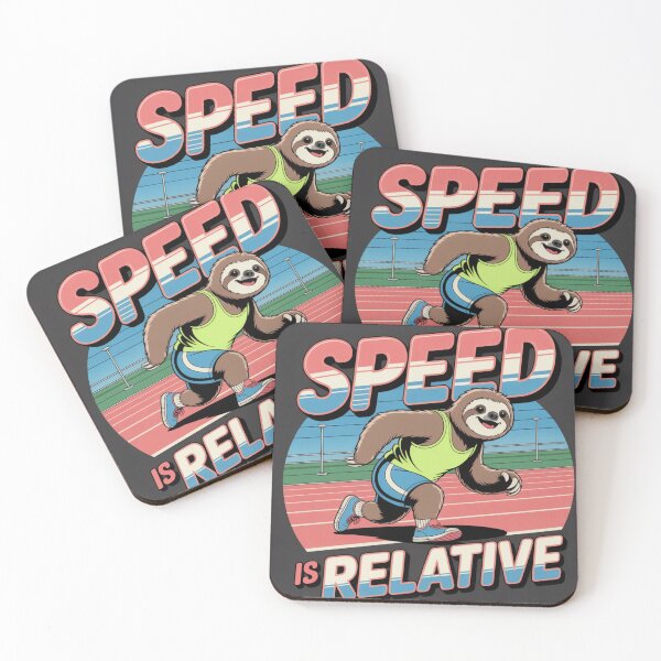 Item preview, Sloth Marathon Runner - 1980s Retro Jogging Humor designed and sold by Retro Mood Co.