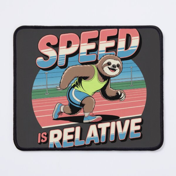Item preview, Sloth Marathon Runner - 1980s Retro Jogging Humor designed and sold by Retro Mood Co.