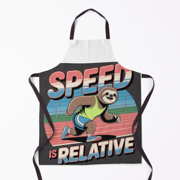 Item preview, Sloth Marathon Runner - 1980s Retro Jogging Humor designed and sold by Retro Mood Co.
