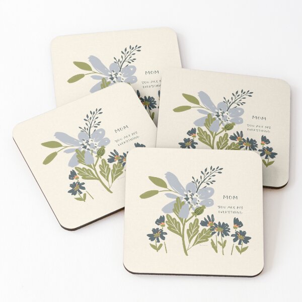 Item preview, Field Flowers, Lavender and Blue Florals, Mother's Day Gift designed and sold by Terri Conrad.