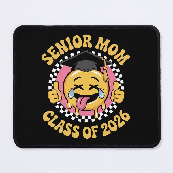 Item preview, Senior Mom Class of 2026 Purple Graduation Funny Retro 90s designed and sold by BlassmausArt.