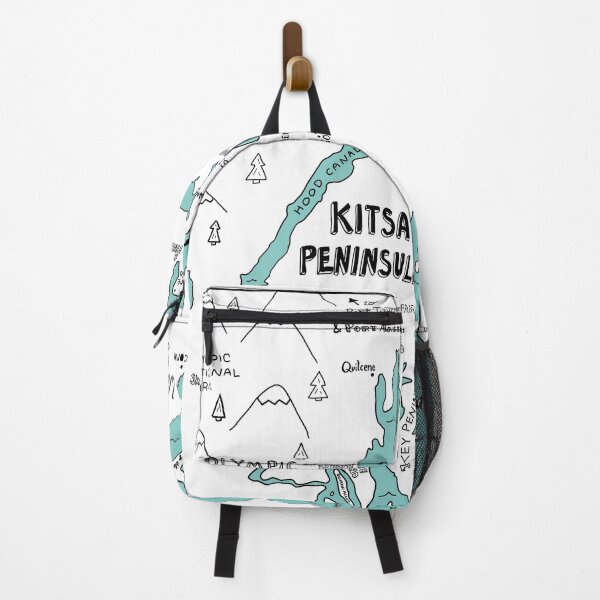 Item preview, Kitsap Peninsula Map designed and sold by Claire Lordon.